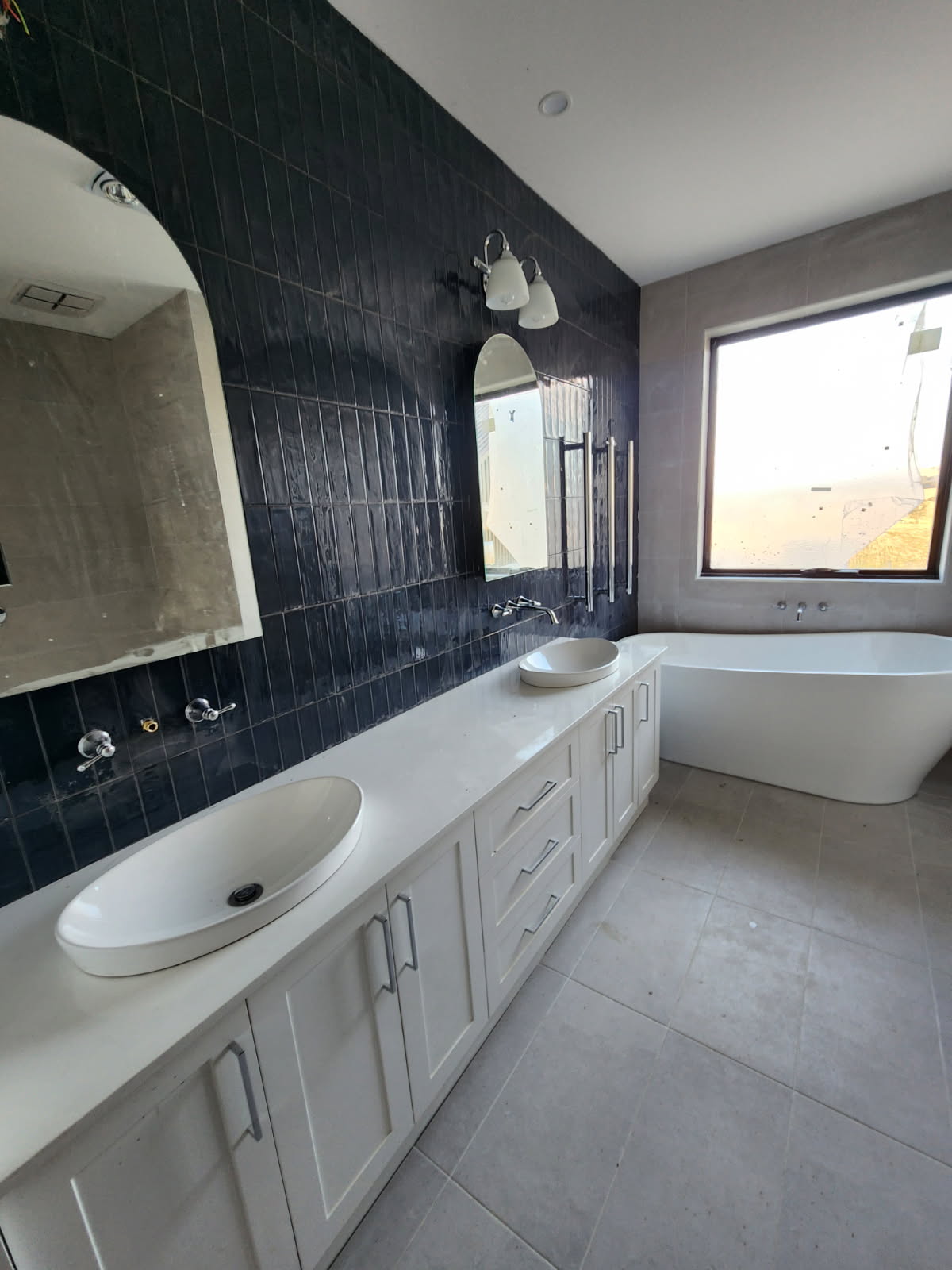 Precision tiling detail by A Grade Tilers